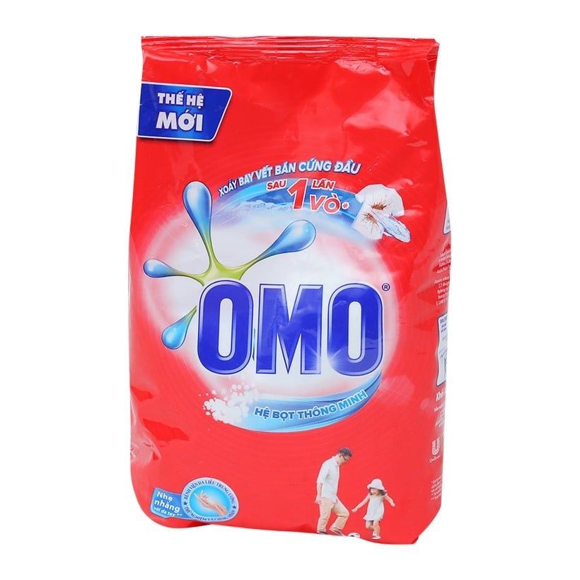  BỘT GIẶT OMO ĐỎ 400GR X 36 GÓI 