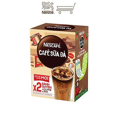  CÀ PHÊ HÒA TAN ICED COFFEE 3 IN 1X 24 HỘP/TH 