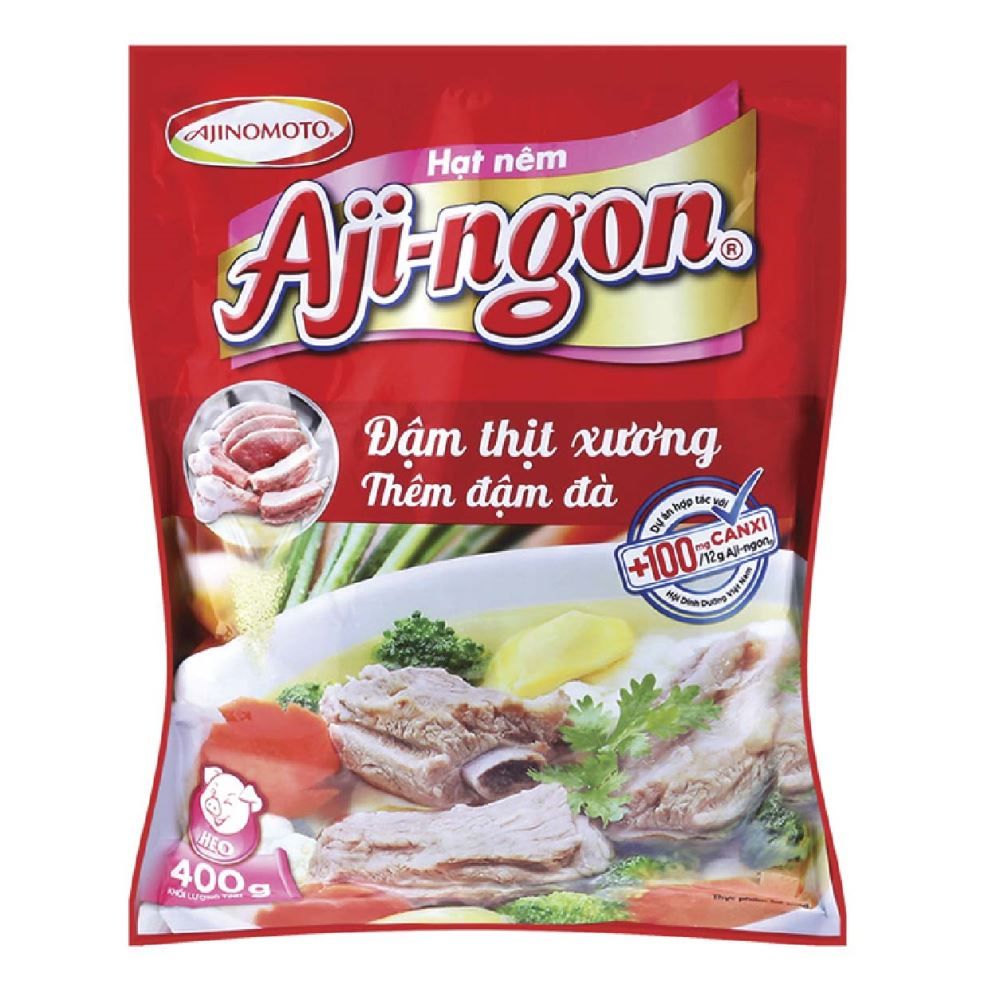  HẠT NÊM AJI HEO 400G X 24 GÓI 