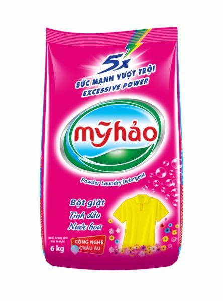  BỘT GIẶT 5X NƯỚC HOA 6KG X 3 TÚI 