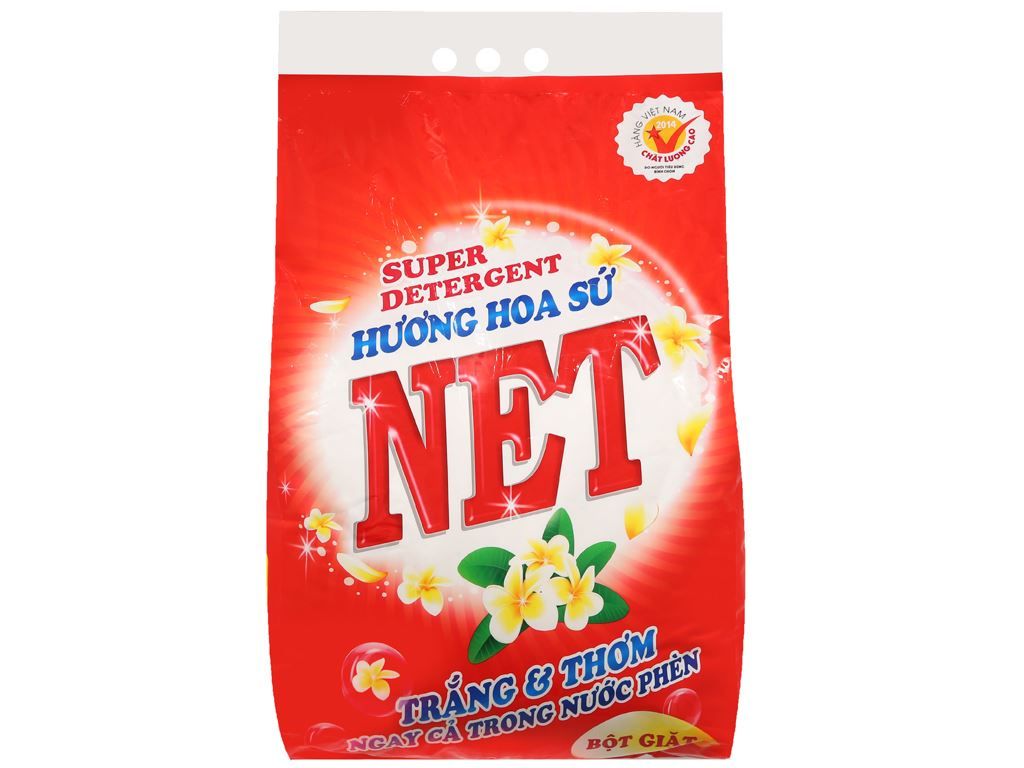  BỘT GIẶT NET HƯƠNG HOA SỨ 600GR X 20 GÓI 