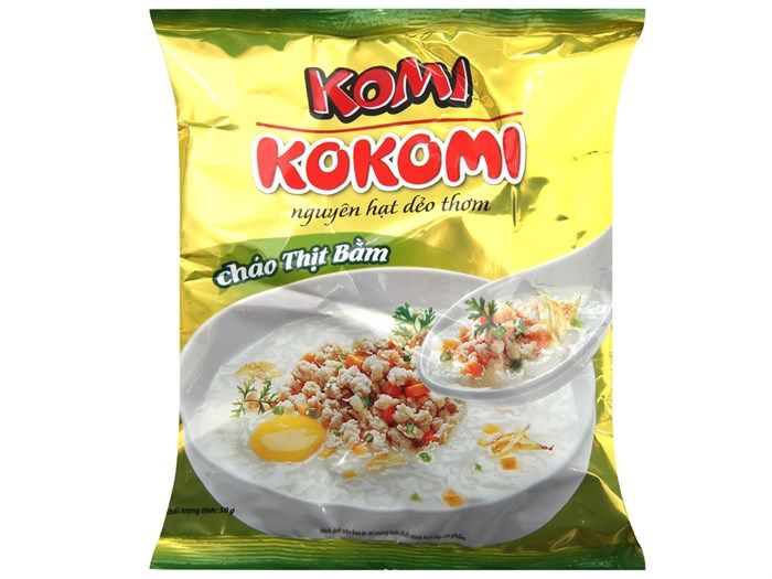  CHÁO KOKOMI THỊT BẰM 50 GÓI X 50GR 