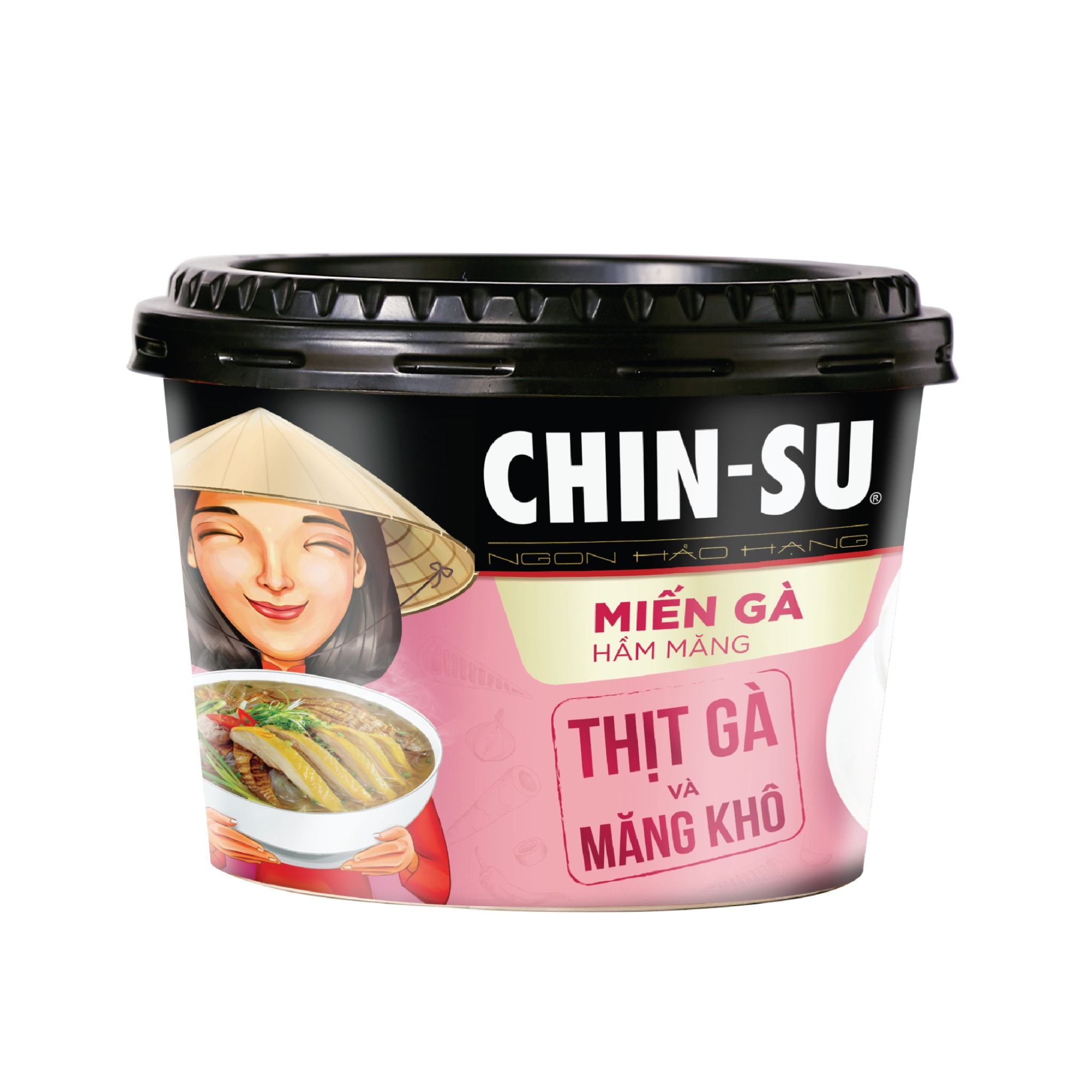  MIẾN CHIN-SU GÀ HẦM MĂNG (CÓ THỊT) 12 TÔ X 123GR 