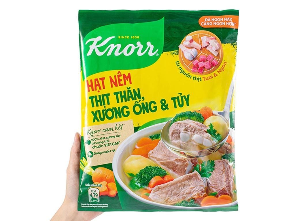  HẠT NÊM KNOR 900G KM X 10 GÓI/THÙNG 