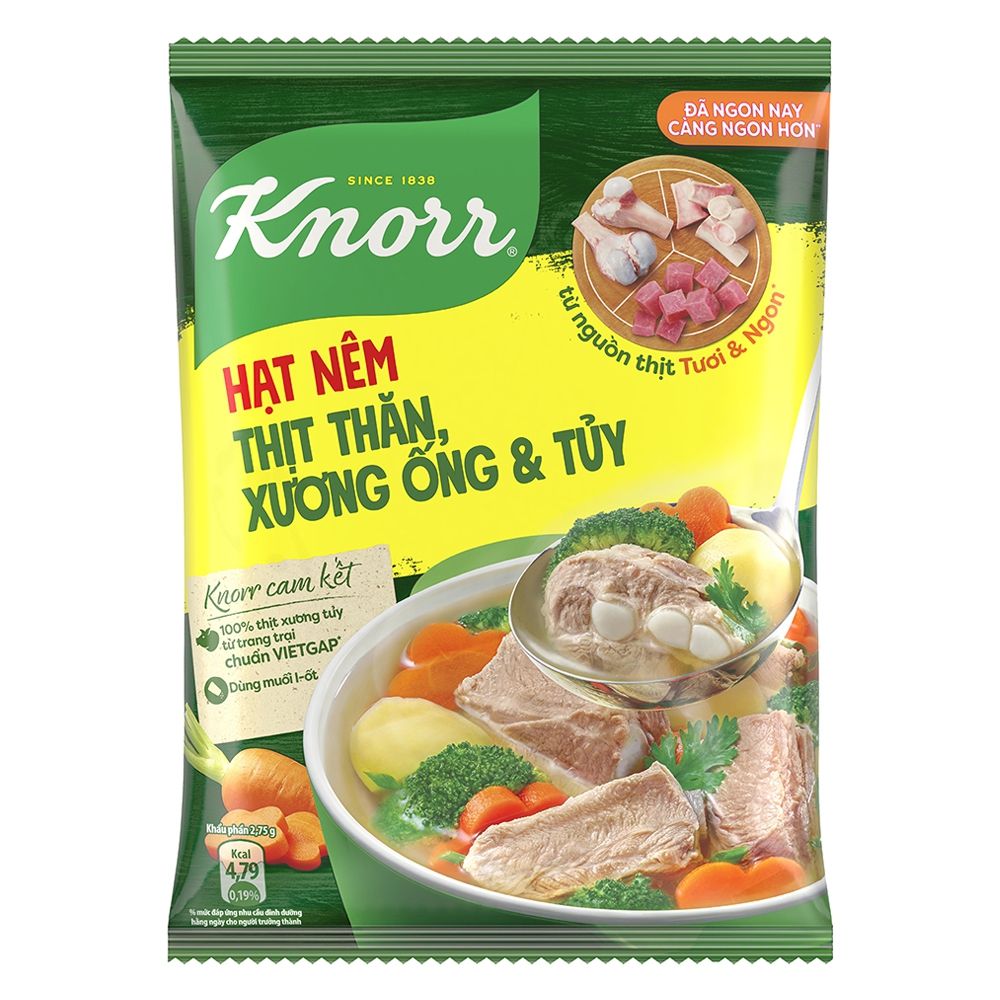  HẠT NÊM KNORR 400GR X16GÓI-TẾT 