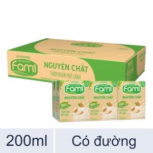  SỮA FAMI NC 200ML  36 HỘP/TH (CÓ ĐƯỜNG) 