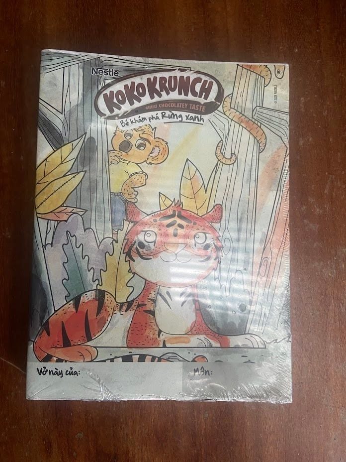  5 CUỐN VỞ KOKO KRUNCH 