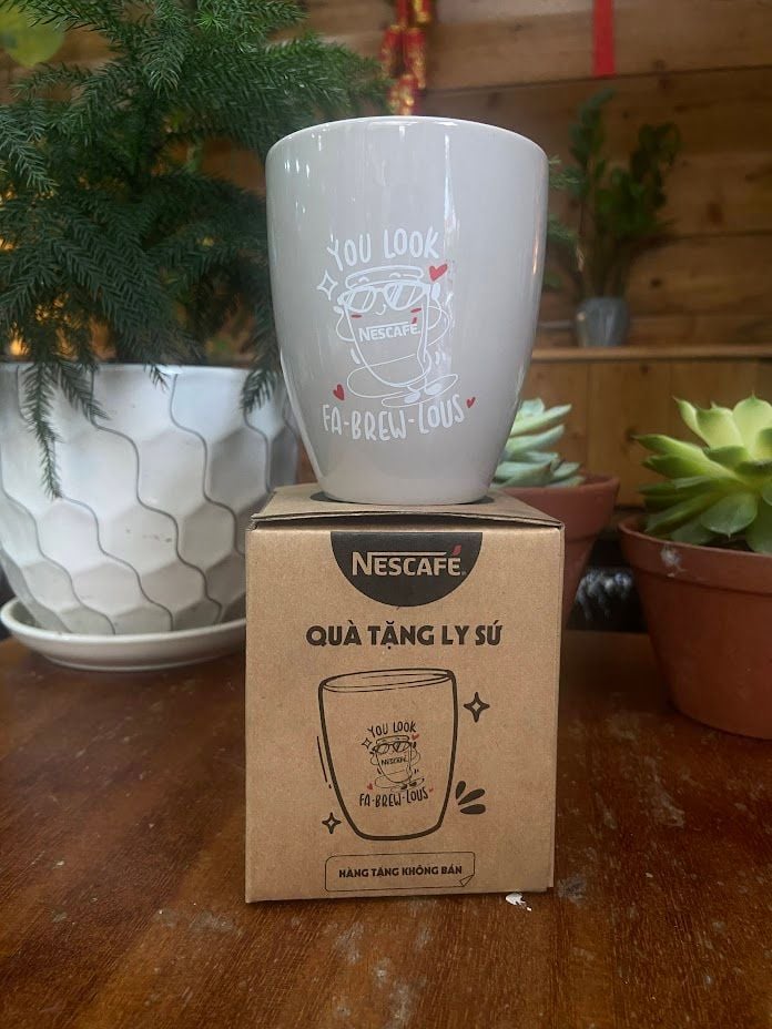  Ly sứ cao cấp Nescafe 