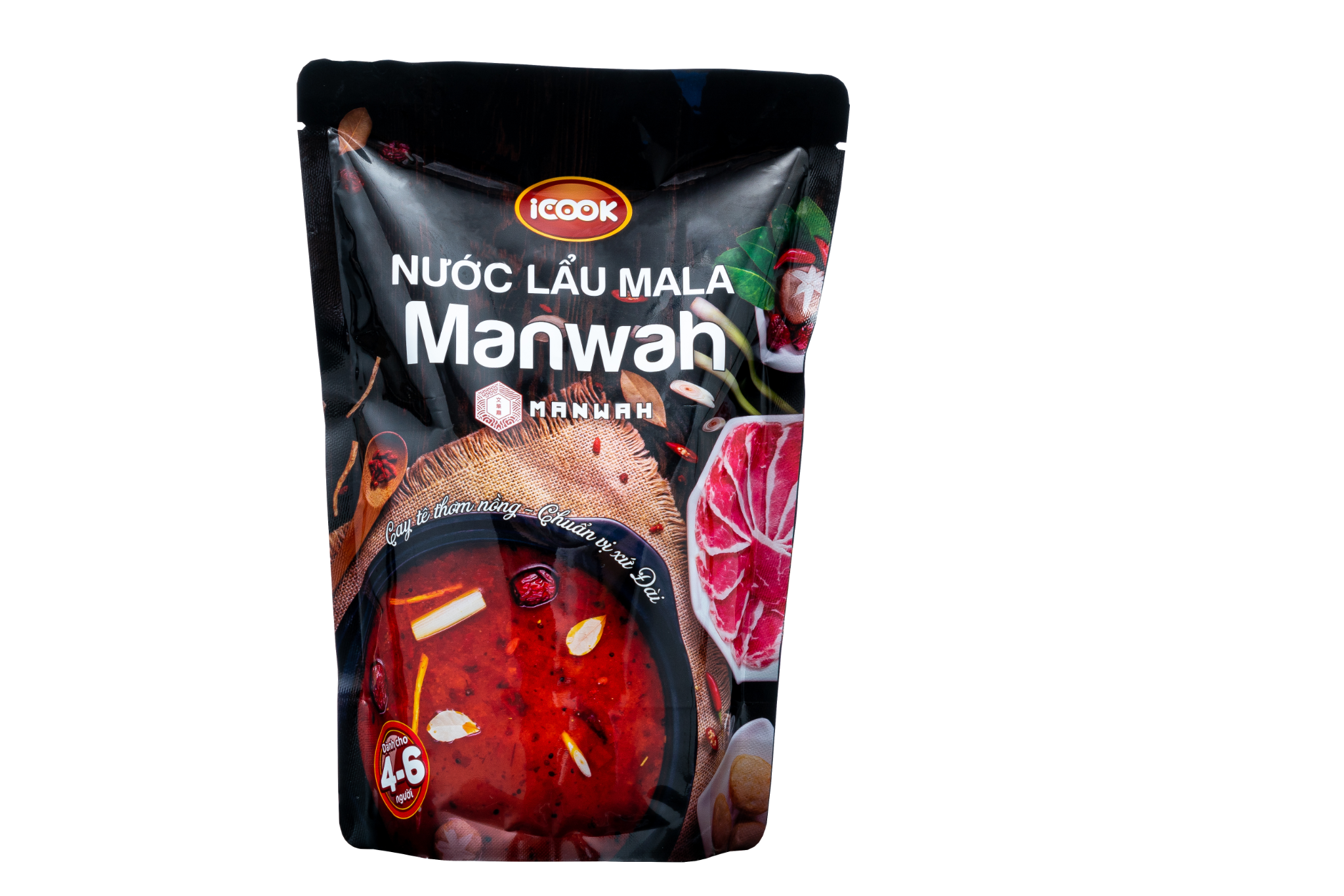  Gói lẩu iCook Mala-Manwah iCook 1000ml 