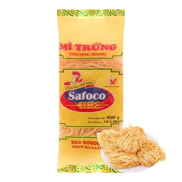  MÌ TRỨNG THƯỢNG HẠNG SAFOCO 400G X15 GÓI 