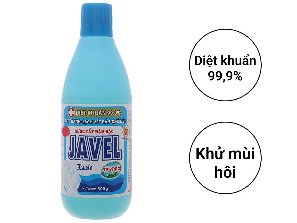  NƯỚC TẨY TRẮNG JAVEL  550G X 20 CHAI 