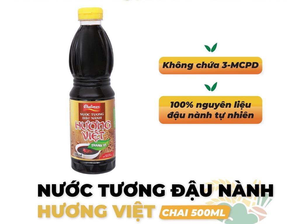  NƯỚC TƯƠNG ĐẬU NÀNH HÀNG VIỆT THANH VỊ 500ML X 24 CHAI (CÁI LÂN) 