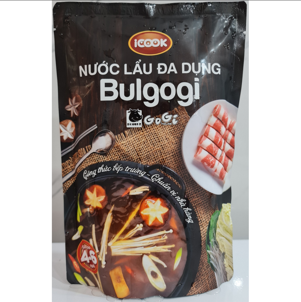  Nước lẩu da dụng Bulgogi iCook 1000ml 