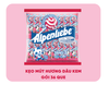  Kẹo mút Alpenliebe Gấp Đôi Lượng Sữa 