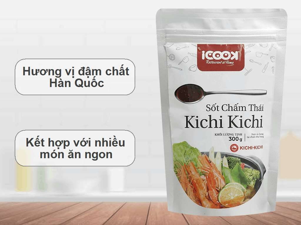  Sốt chấm lẩu thái Kichi 300gr 