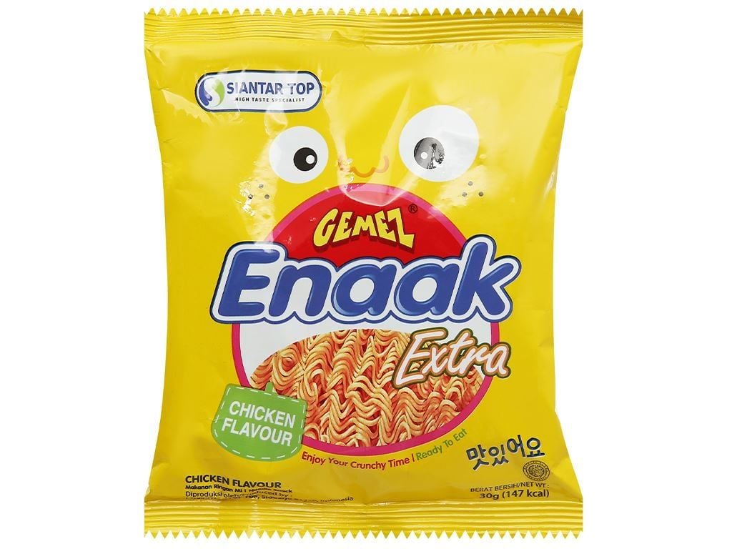  MÌ SNACK ENAAK HƯƠNG GÀ 30GR 
