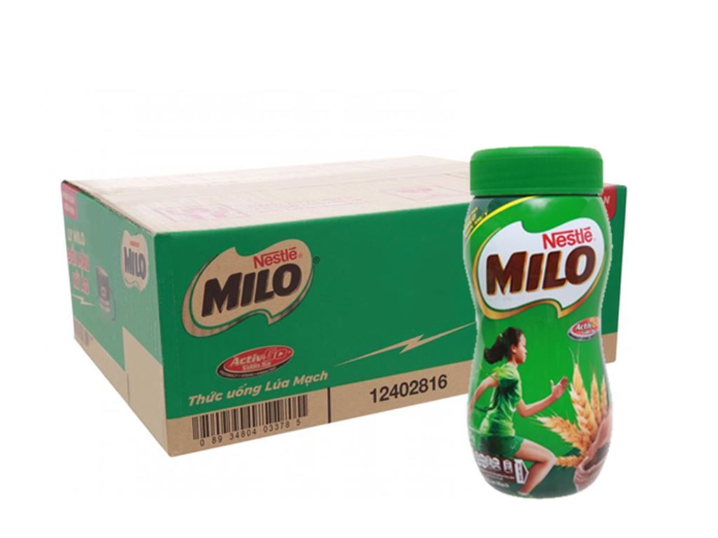  MILO HỦ 400G* 12 HỦ/TH 