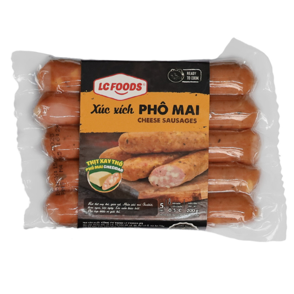  XÚC XÍCH PHÔ MAI LC 200G 