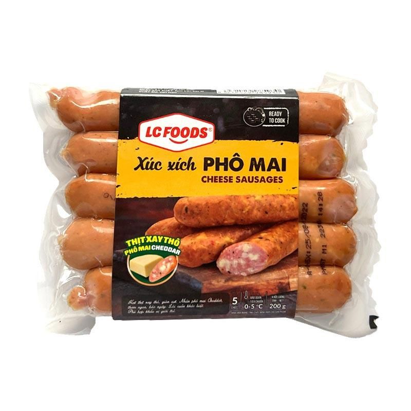  XÚC XÍCH PHÔ MAI LC 200G (W)*80 GÓI 