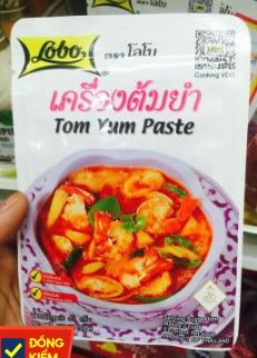  LẨU THÁI TOMYUM 30GR/ 10 GÓI/XẤP (LẨU CAY)*300 GOI/TH 