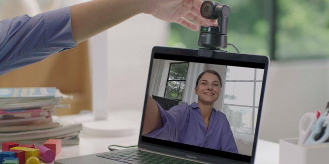 Webcam OBSBOT Tiny 4K AI - Powered PTZ dành cho máy tính và latop