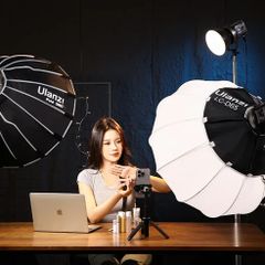 Ulanzi VL-200Bi công suất 200W - Đèn Led COB Bi-Color 6500K App Remote CRI95