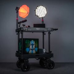 Ulanzi CAR01 Photography Cart - Xe đẩy thiết bị lưu trữ 2 tầng