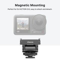 Ulanzi CA22 Cold Shoe Mount Adapter for DJI OSMO Action 4/3 & Pocket 3