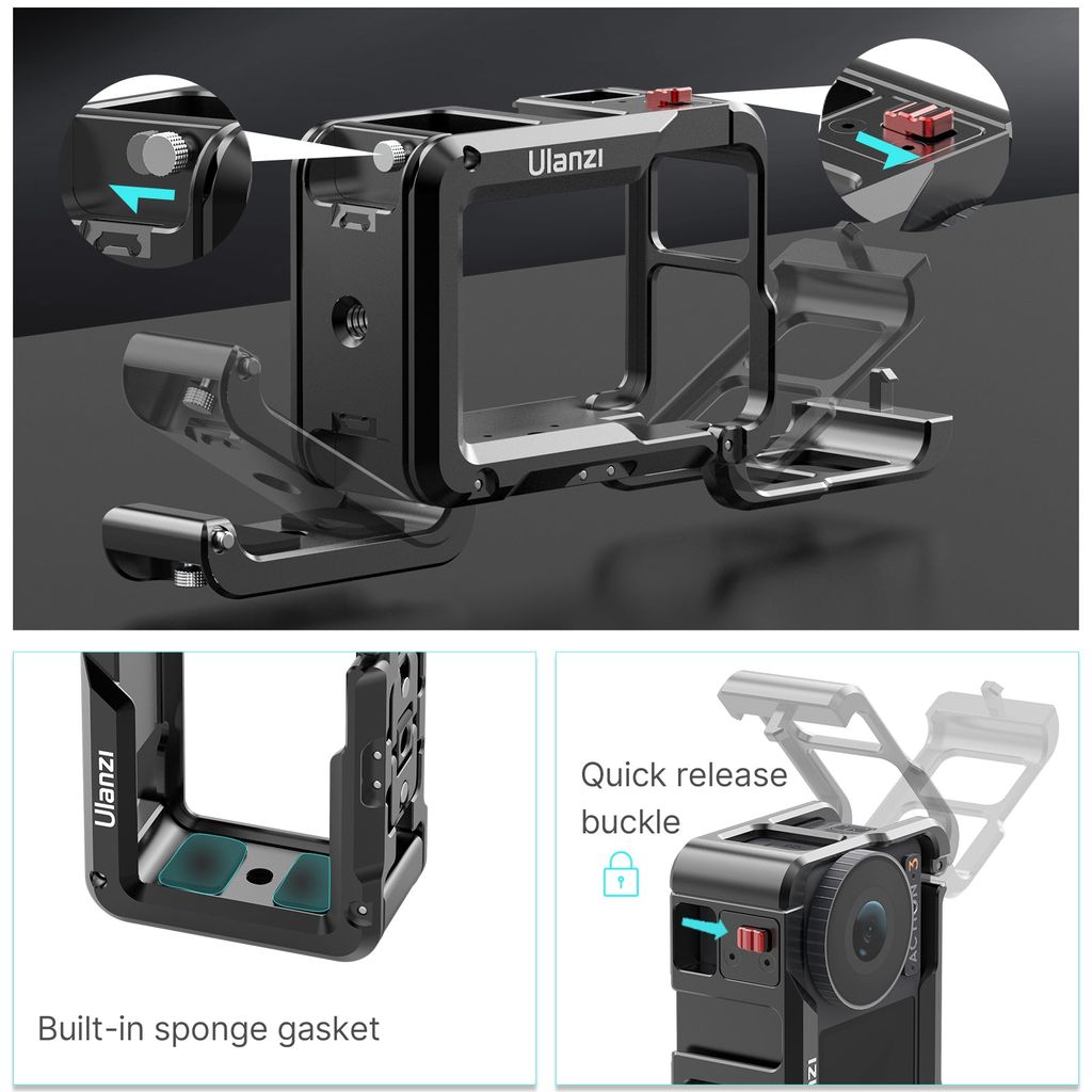 Ulanzi OA-14 Camera Cage for DJI Osmo Action 4/3