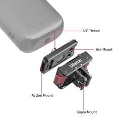 Ulanzi IN-01 QR Mount for insta360 ONE RS 1