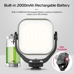 Ulanzi VL66 RGB đổi màu - Công suất 5W 2500K-6500K