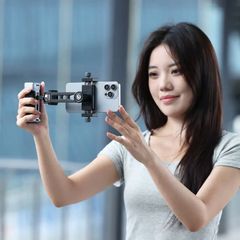 Ulanzi MA53 - Kẹp điện thoại hợp kim nhôm, ballhead xoay 360 độ
