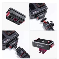 Ulanzi IN-03 QR Mount for insta360 Ace/AcePrO /ONE RS(Twin/4K)/ONE R