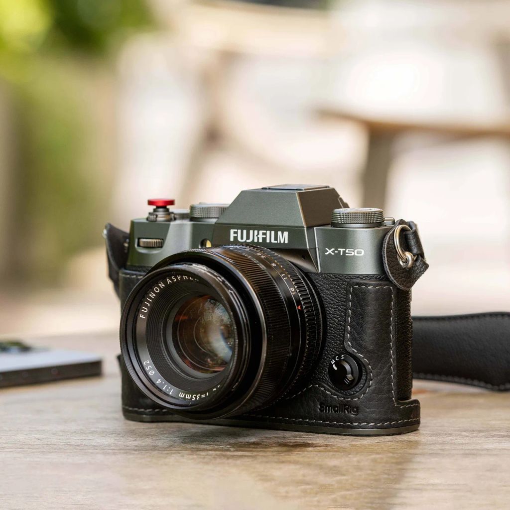 SmallRig Leather Half Case Kit for FUJIFILM X-T50 4709 4710