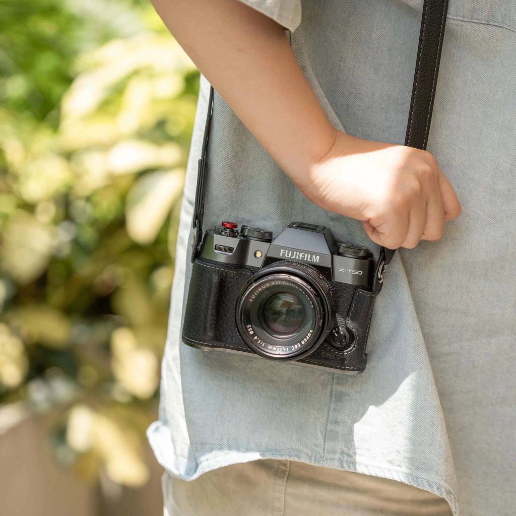 SmallRig Leather Half Case Kit for FUJIFILM X-T50 4709 4710