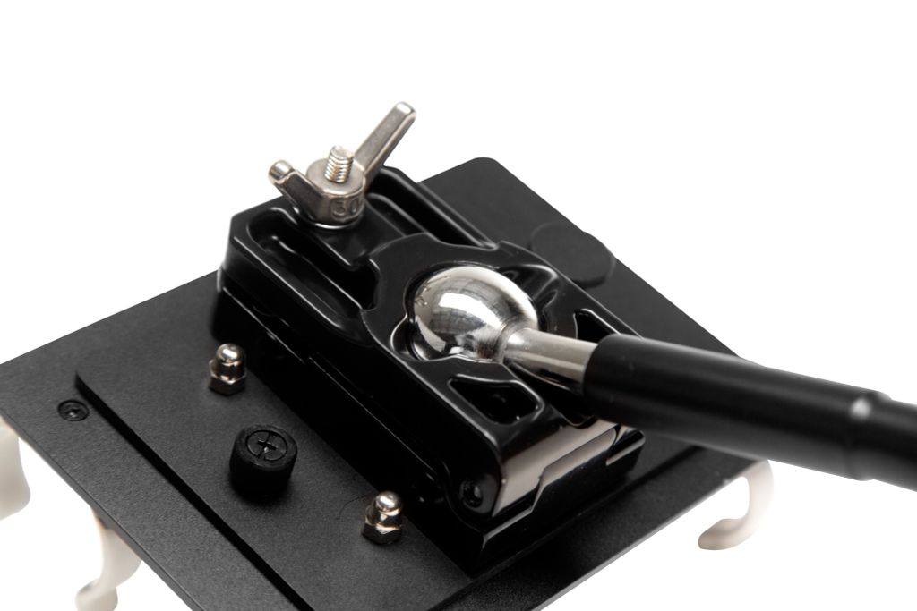 NANLite Accessories – T12 holder for 2 tubes Ball Head Yoke with Gooseneck (FNC32)