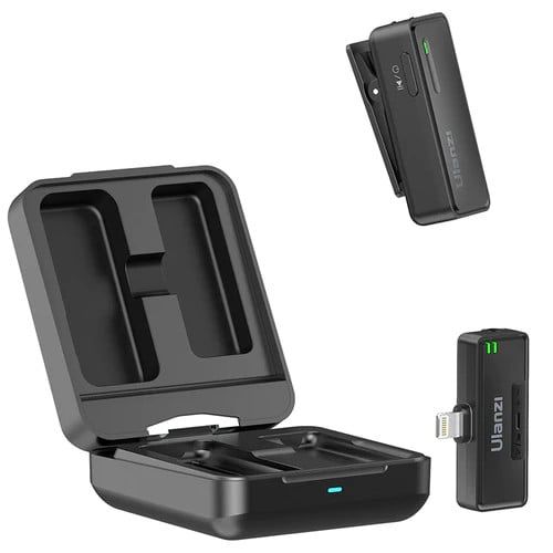 Ulanzi UW-MIC 10P Micro thu âm không dây 2.4GHz dành cho iPhone