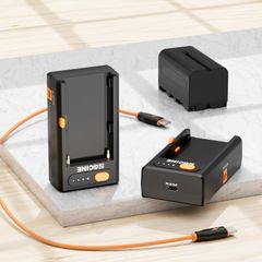 ZGCINE NPF-02 NPF Battery Charger Powering Adapter - Sạc ZGCINE NPF 02