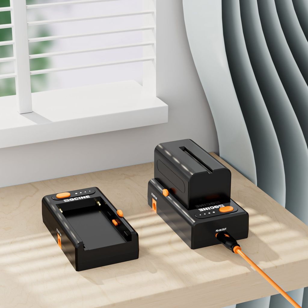 ZGCINE NPF-02 NPF Battery Charger Powering Adapter - Sạc ZGCINE NPF 02