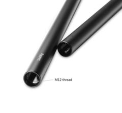 Phụ Kiện Quay Phim Cho Máy Ảnh SmallRig 2pcs 15mm Black Aluminum Alloy Rod (M12-30cm) 12inch – 1053