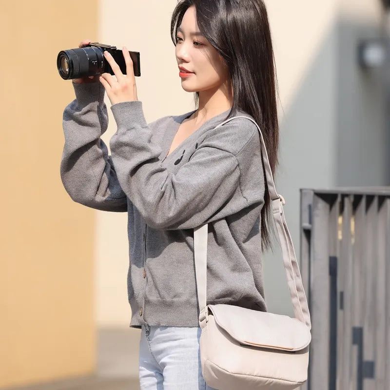 Túi đeo máy ảnh Ulanzi F01 Xám và F02 Đen