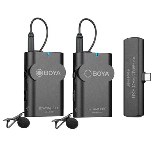 BOYA BY-WM4 PRO-K6 dành cho Android cổng Type-C