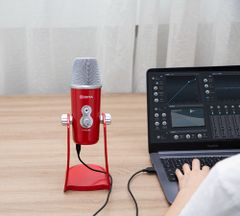 Micro Thu Âm BY-PM700 / BY-PM700R / BY-PM700G  - Cho Máy Tính, PC Để Thu Âm Clip ASRM Độ Nhạy Tiếng Cao