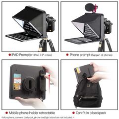 Máy nhắc chữ Teleprompter TC7 Lensgo