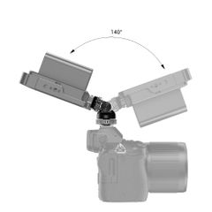 SmallRig BSE2346B - Swivel and Tilt Monitor Mount with Cold Shoe