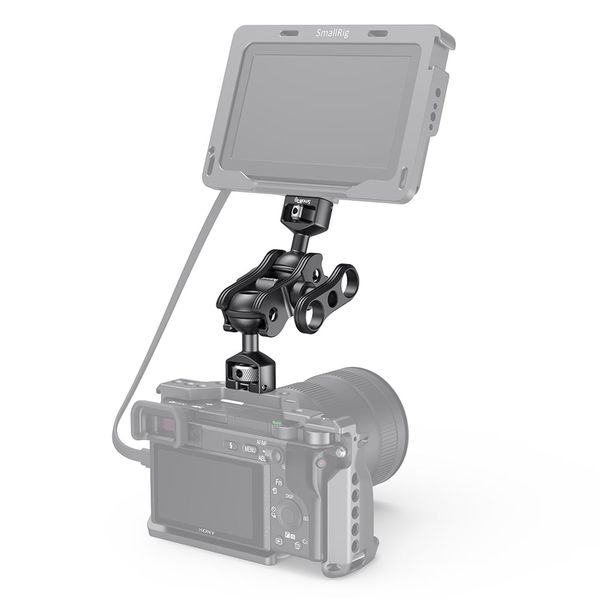 SmallRig 2115C - Magic Arm with Double Ball Heads ( Arri locating Pins and 1/4