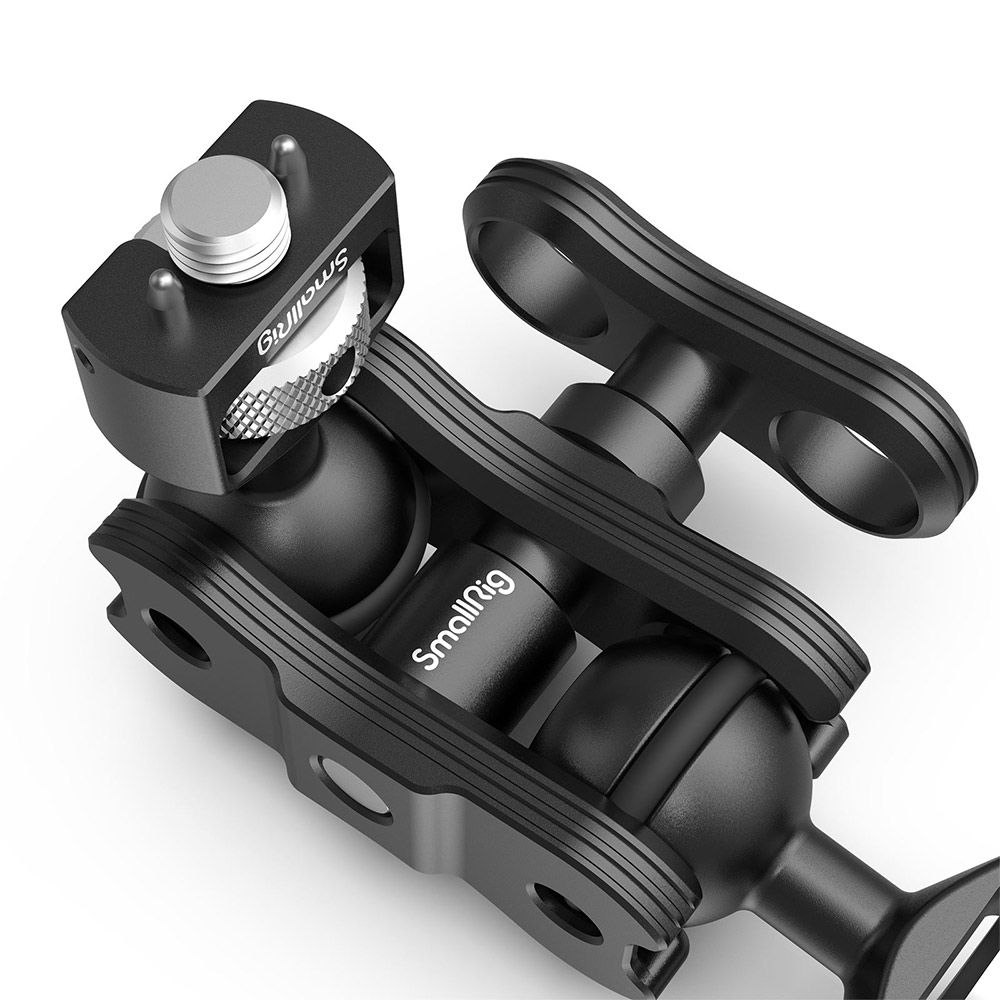 SmallRig 2115C - Magic Arm with Double Ball Heads ( Arri locating Pins and 1/4