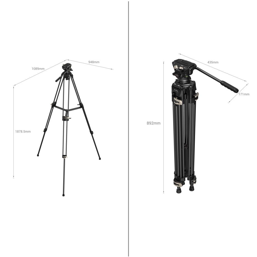 SmallRig AD-01 3751 - Chân Máy Ảnh / Máy Quay Phim