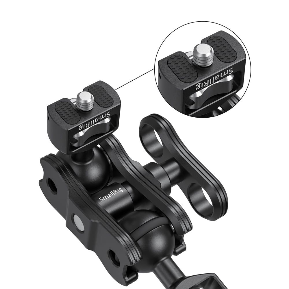 SmallRig 2070B - Articulating Arm with Dual Ball Heads (1/4”-20 Screw)