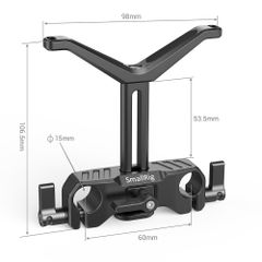 SmallRig BSL2681 - Thanh hỗ trợ đỡ ống kính cho máy ảnh 15mm LWS